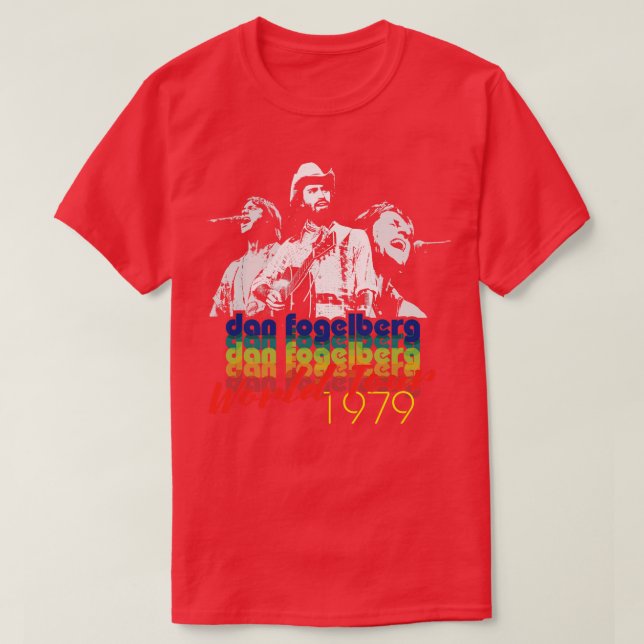 Dan Fogelberg World Tour 1979 T-Shirt (Design vorne)