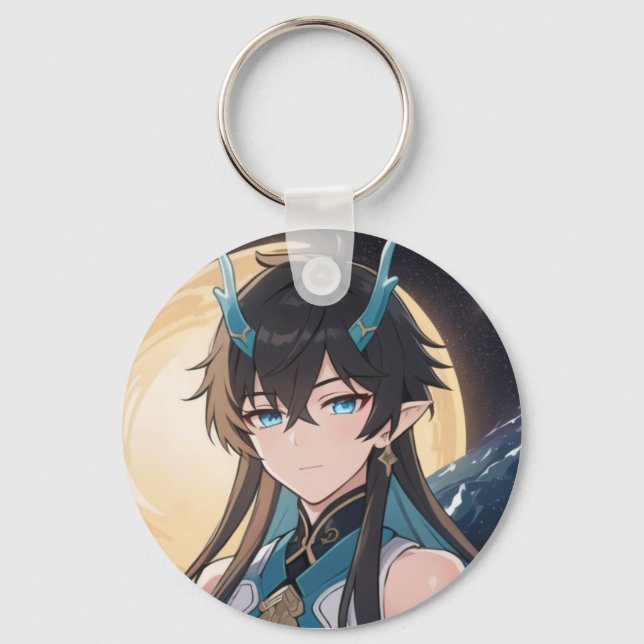 Dan Heng from HSR Schlüsselanhänger (Vorderseite)