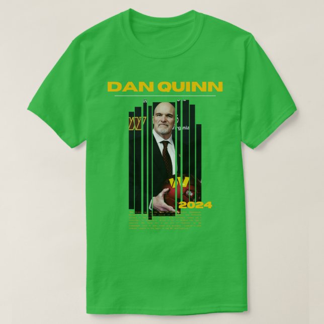 DAN QUINN ERA 2024 COMMANDERS TShirt 1 (Design vorne)