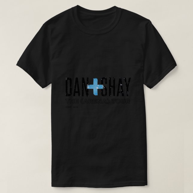 dan + shay die Arena Logo Tour 2020 uyakuya Essent T-Shirt (Design vorne)