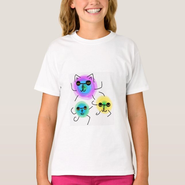 Dan und die Dancy extravagant Dancers T-Shirt (Vorderseite)
