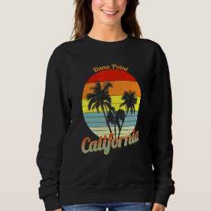 Dana Point California Retro Tropical Palmen Va Sweatshirt