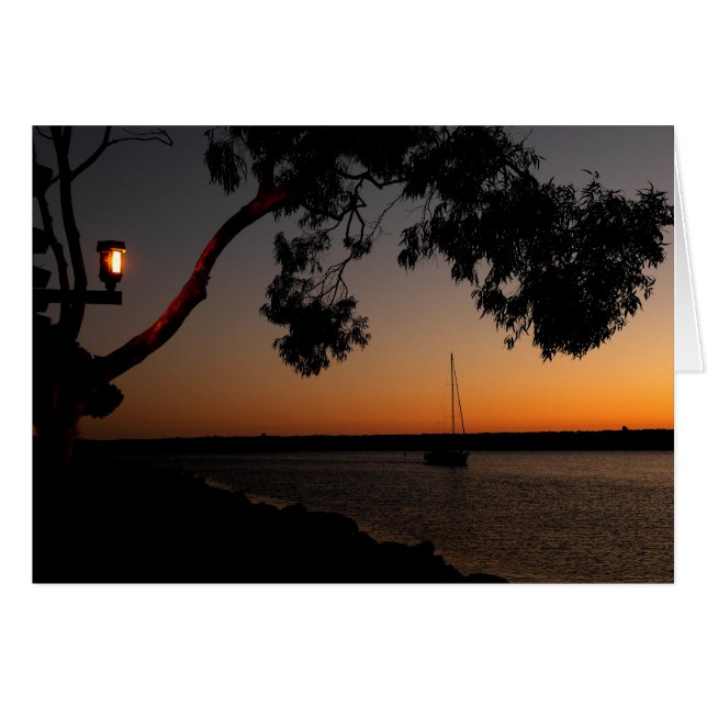 Dana Point Harbor Sunset (Vorderseite (Horizontal))