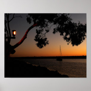 Dana Point Harbor Sunset Poster