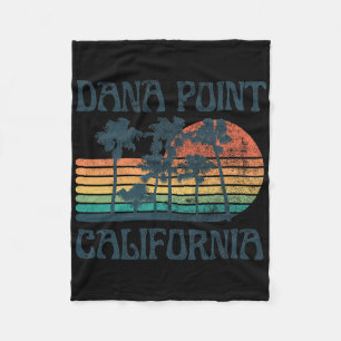 Dana Point Kalifornien Strand Sommerurlaub Vintag Fleecedecke
