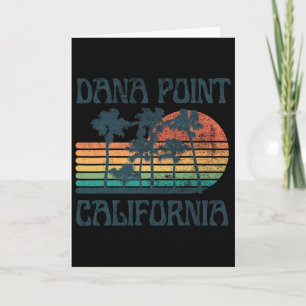 Dana Point Kalifornien Strand Sommerurlaub Vintag Karte