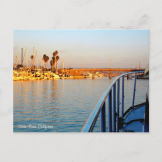 Dana Point Marina Postcard Postkarte
