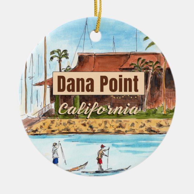 Dana Point Yacht Club Ornament (Vorne)