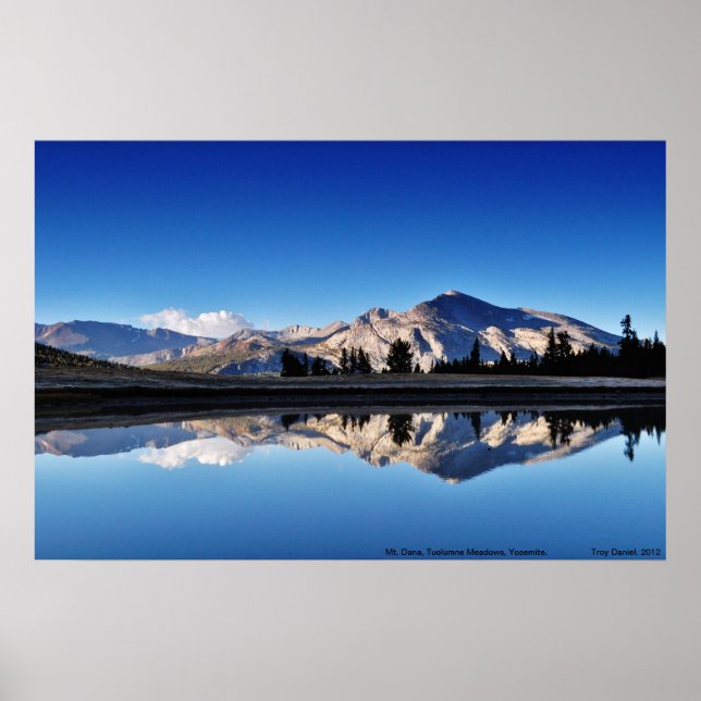 Dana, Tuolumne Meadows, Yosemite, CA. Poster (Vorne)