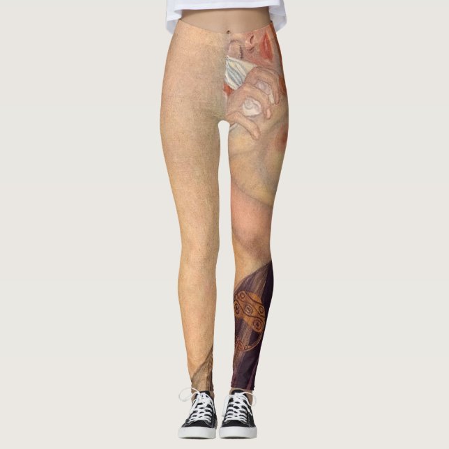 Danae Gustav Klimt Leggings (Vorderseite)
