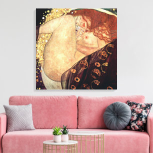 Danae   Gustav Klimt   Leinwanddruck