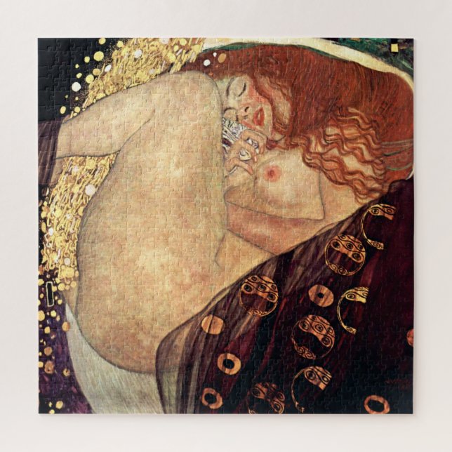 Danae | Gustav Klimt | Puzzle (Vertikal)