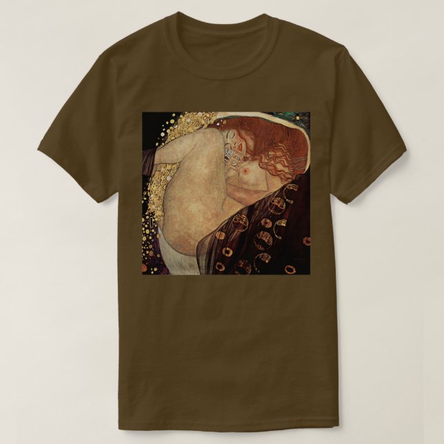 Danae von Gustav Klimt T-Shirt (Design vorne)
