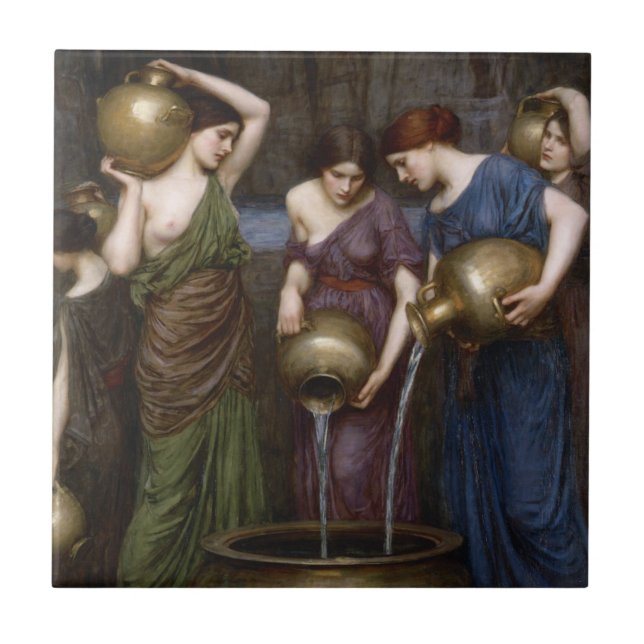 Danaides John William Waterhouse Fliese (Vorderseite)