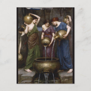 Danaides John William Waterhouse Postkarte