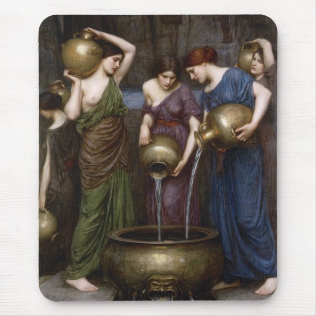 Danaides Waterhouse Art Mousepad (Vorne)