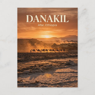 Danakil-Senke, Mekele, Region Afar Postkarte