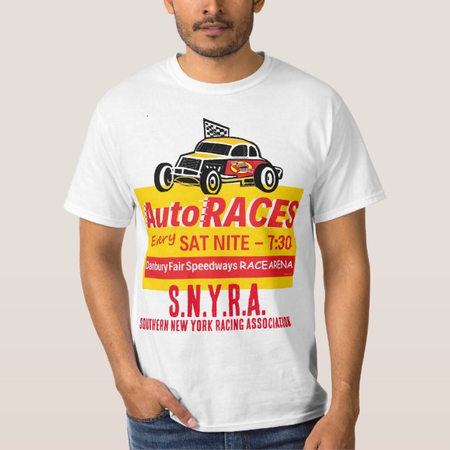 Danbury Fair Racearena Auto Races 2SidewCoupeSNYRA T-Shirt (Vorderseite)
