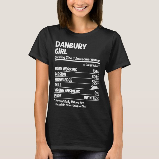 Danbury Girl T-Shirt (Vorderseite)