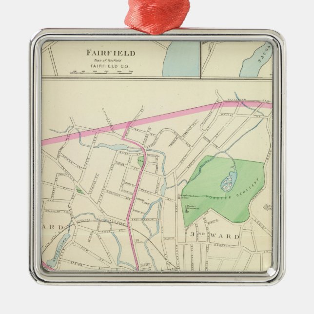 Danbury Silbernes Ornament (Vorne)