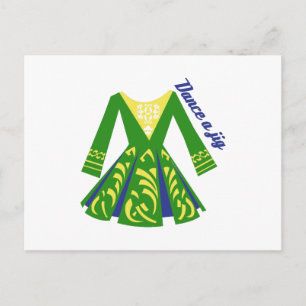 Dance a Jig Postkarte