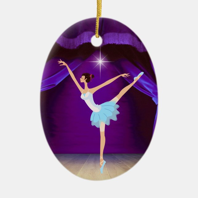 Dance Ballerina - SRF Keramikornament (Vorne)