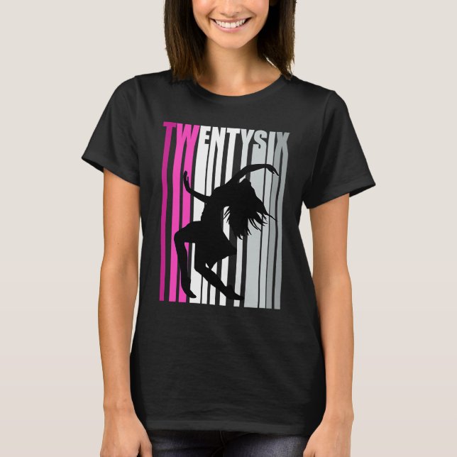 Dance Birthday Dancer Queen Modern Dan T-Shirt (Vorderseite)