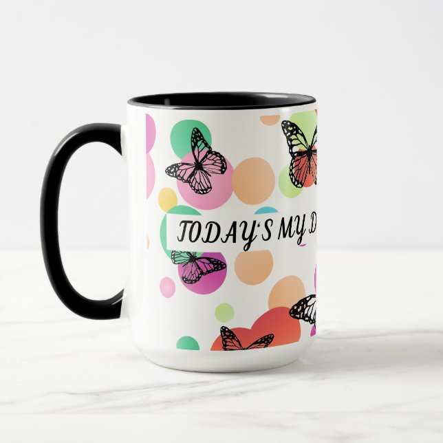 Dance butterflies Garden Tasse (Links)
