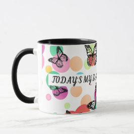 Dance butterflies Garden Tasse