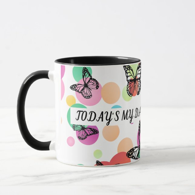 Dance butterflies Garden Tasse (Links)