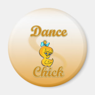 Dance Chick Magnet