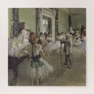 Dance Class Ballet - Edgar Degas Malerei Puzzle