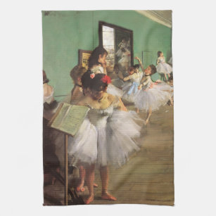 Dance Class by Degas, Vintager Impressionismus Bal Geschirrtuch