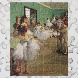 Dance Class by Degas, Vintager Impressionismus Bal Puzzle