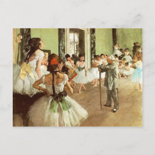Dance Class Postcard 2 Postkarte