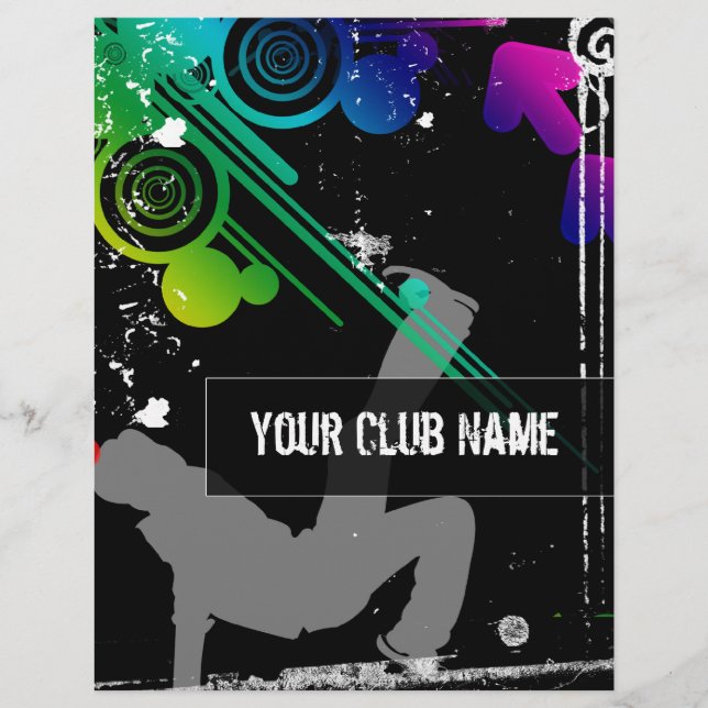 Dance Club Party Flyer (Vorne)