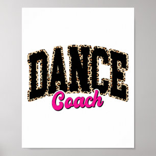 Dance Coach Leopard Tanz Livio Vanilla Club Poster