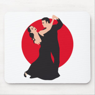 Dance couple mousepad