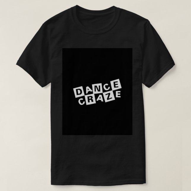 Dance Craze 2 Töne Ska Graphic T - Shirt (Design vorne)