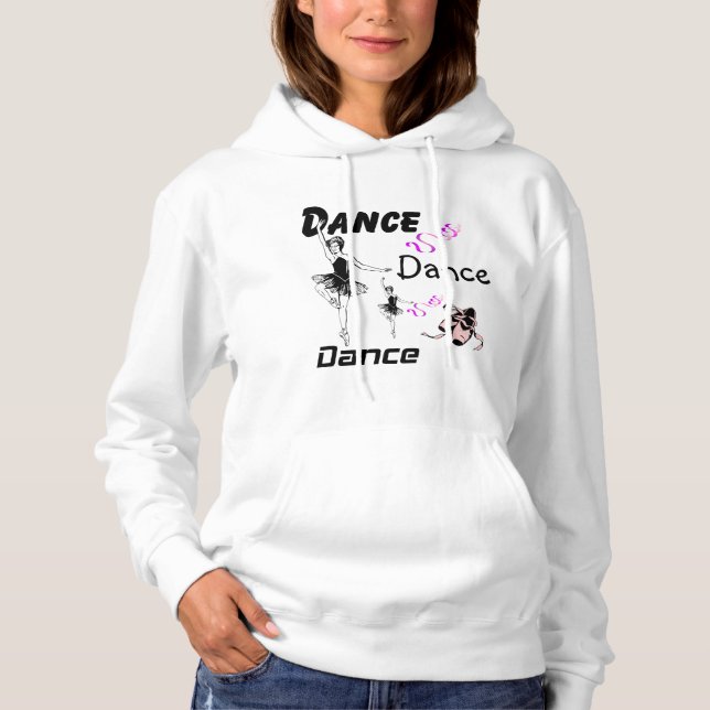 Dance Dance Dance Ballet Frauen Hoodie (Vorderseite)