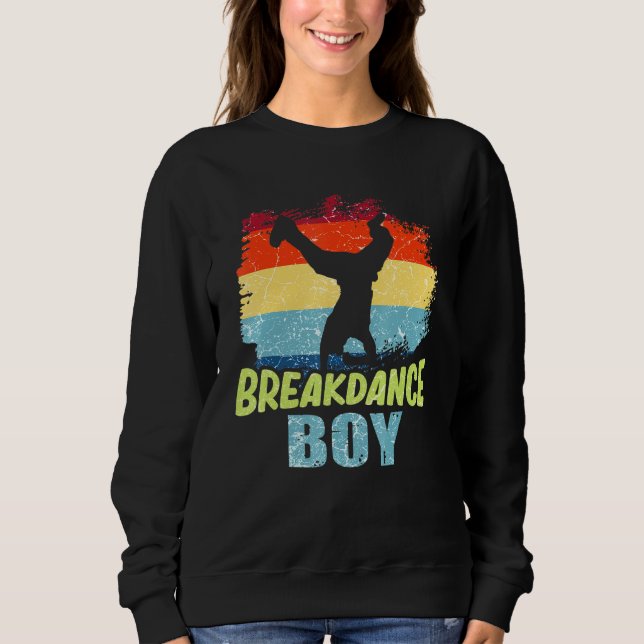 Dance Dancing Breakdance Junge 5 Sweatshirt (Vorderseite)