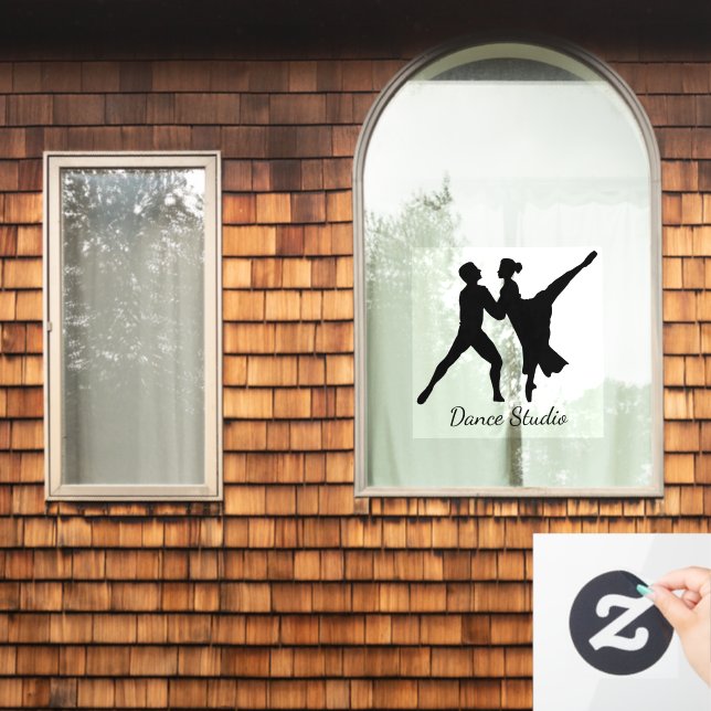 Dance Dancing Design Window Cloning Fensteraufkleber (Fenster Zuhause)