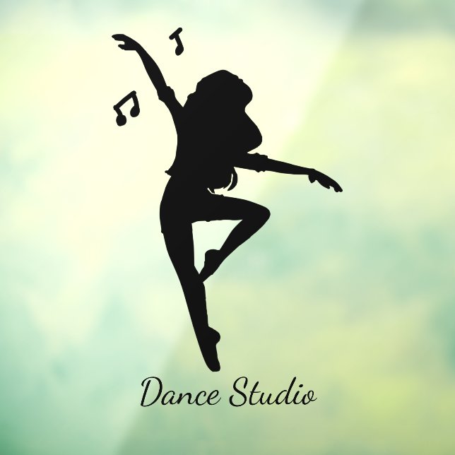 Dance Dancing Design Window Cloning Fensteraufkleber (Blatt 3)