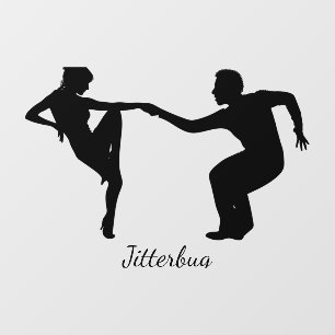 Dance Dancing Design Window Cloning Fensteraufkleber