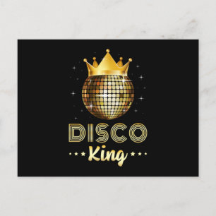 Dance Dancing Disco King Dancer Party Postkarte