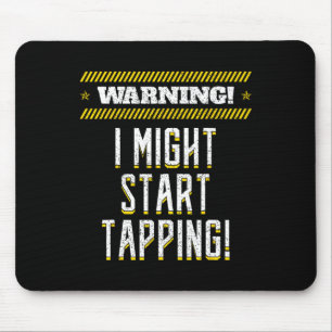 Dance Dancing Rhythm Soft-Schuh Stechend Schuhe D Mousepad
