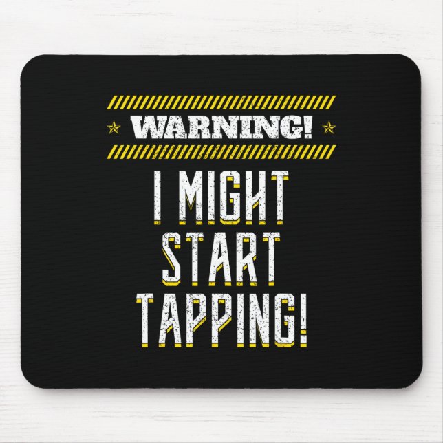 Dance Dancing Rhythm Soft-Schuh Stechend Schuhe D  Mousepad (Vorne)