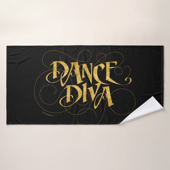 Dance Diva Badetuch Set Badehandtuch (Badehandtuch)