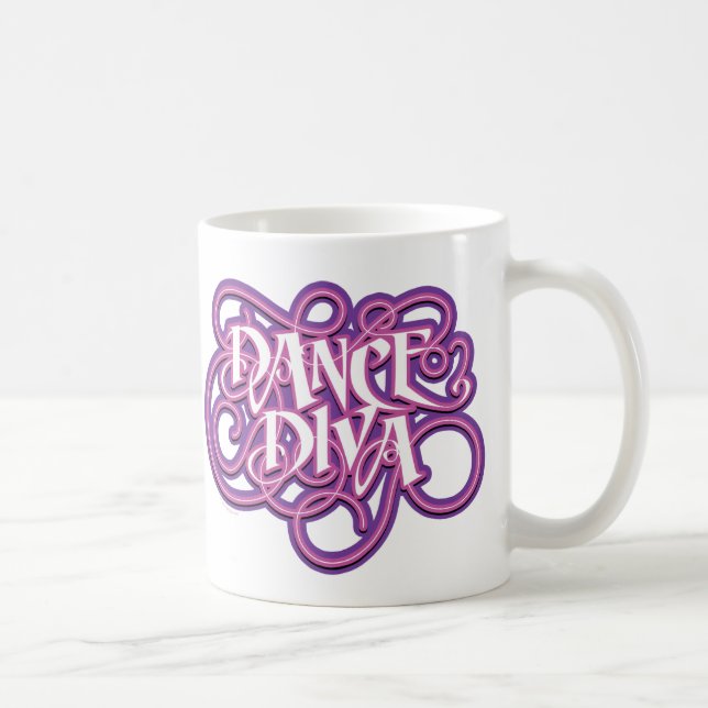 Dance Diva Coffee Tasse (Rechts)