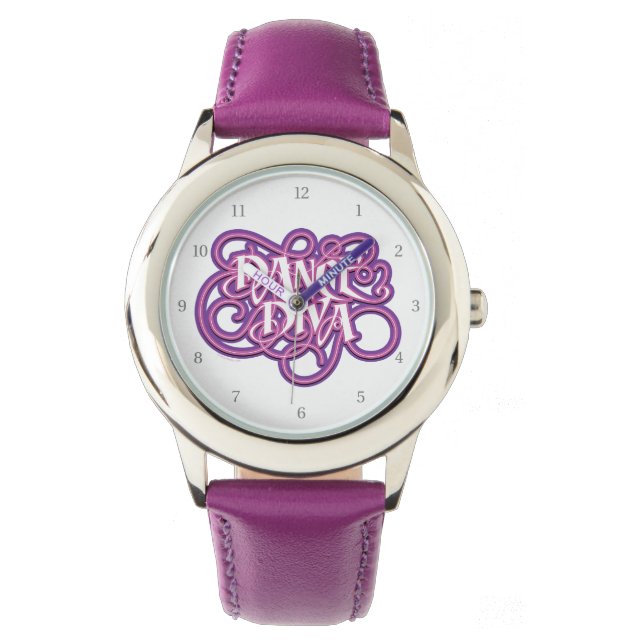 Dance Diva Wristwatch Armbanduhr (Vorderseite)